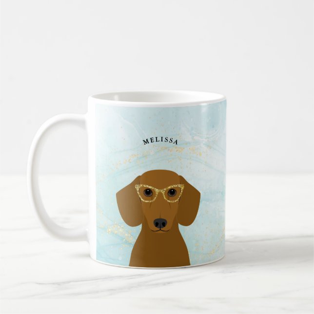 Dachshund Mugg (Vänster)