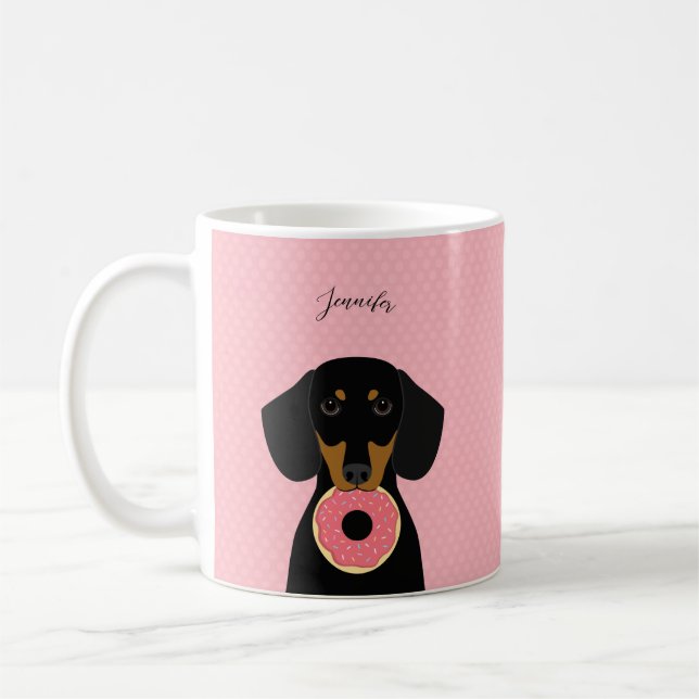 Dachshund Mugg (Vänster)
