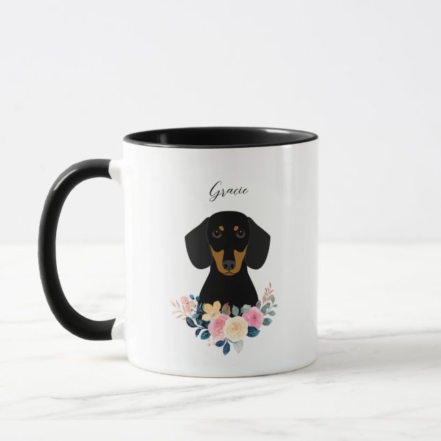 Dachshund Mugg (Vänster)