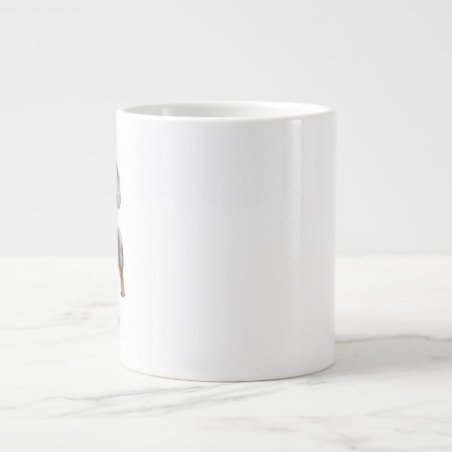 Dachshund-mugg – Korvmugg, Vinstorpska hundkaffemu Jumbo Mugg (Framsidan)