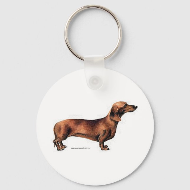 Dachshund Nyckelring (Framsida)