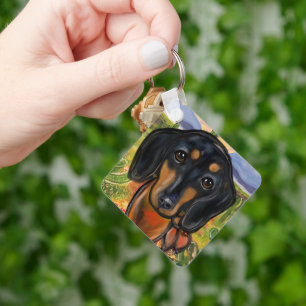 DACHSHUND NYCKELRING