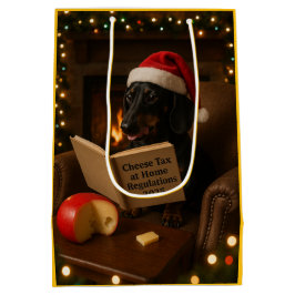 Dachshund 'Ostskatt' julklappspåse