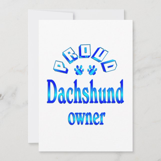 Dachshund Owner (Framsida)