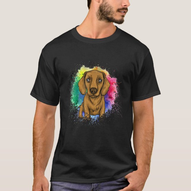 Dachshund Owner Sausage Dog Doxie Wiener Women Dac T Shirt (Framsida)