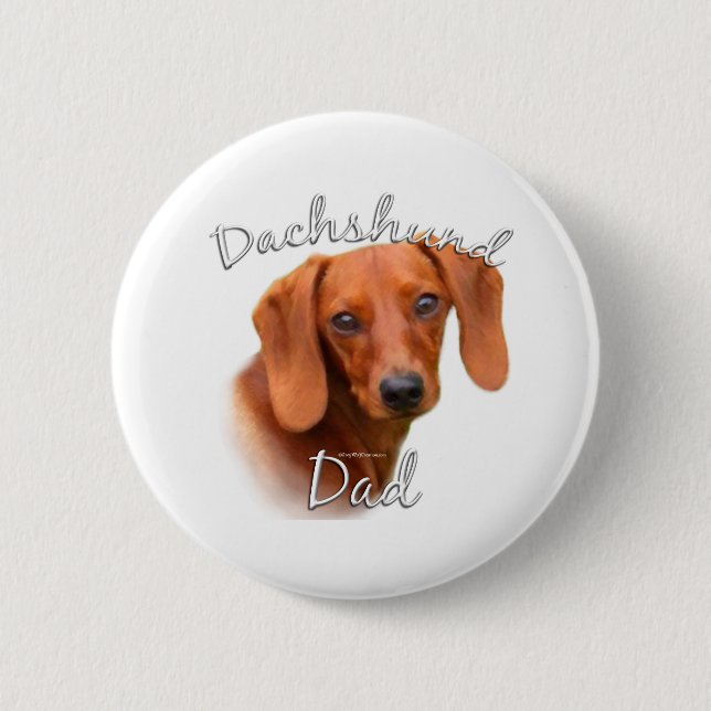Dachshund Pappa 2 Knapp (Framsida)