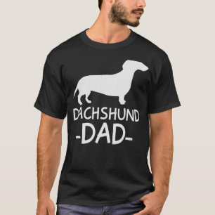 Dachshund Pappa Weiner Weenie Apparel hund älskare T Shirt