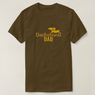 Dachshund Pappa Wiener Hund pappa Shirt T