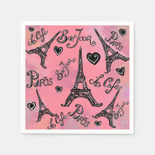 DACHSHUND PAPPERSSERVETT (Framsidan)