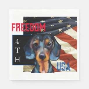 Dachshund pappersservett