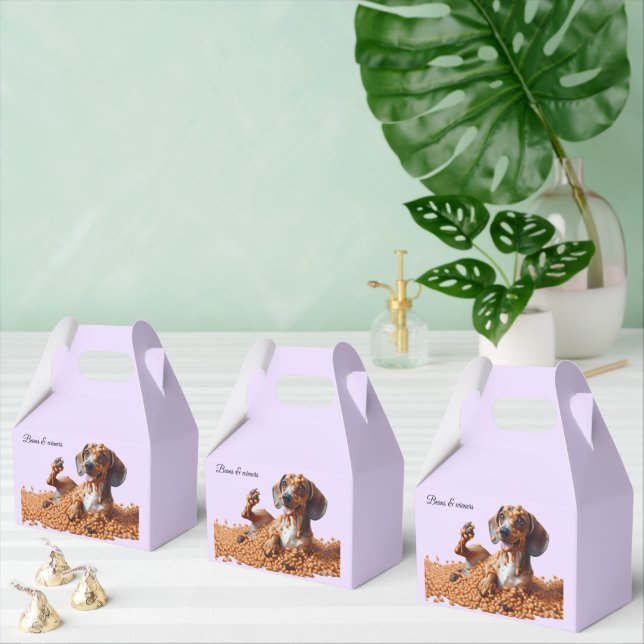 Dachshund Party Presentaskar (Multipel)