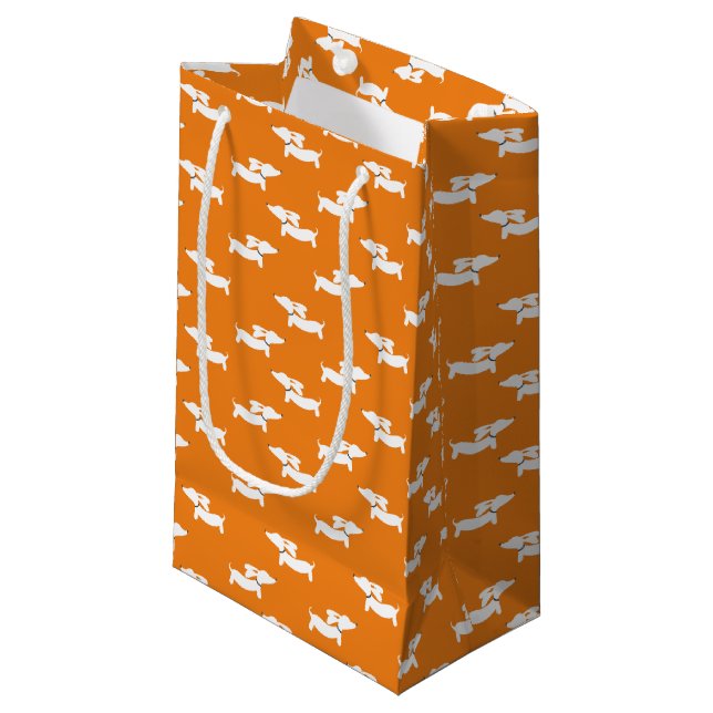 Dachshund Party Wiener Hund Gift Bags (Framsidan Vinklad)