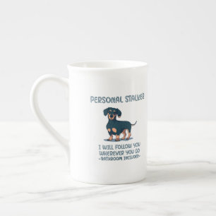 Dachshund Personal Stalker Benporslin Mugg