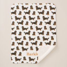 Dachshund Personlig Blanket - Hund