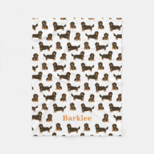 Dachshund Personlig Blanket - Hund