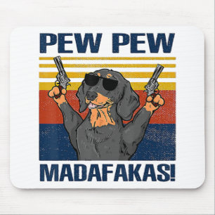 Dachshund Pew Pew Vintage Musmatta