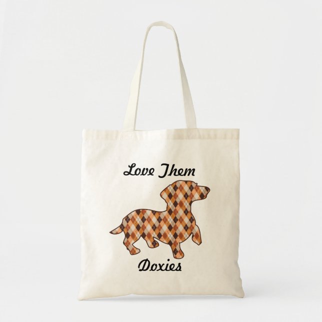 Dachshund Play Tygkasse (Framsidan)