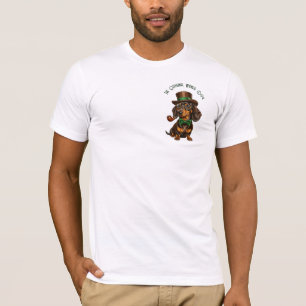 Dachshund Porträtt - Original Wiener Hund T Shirt
