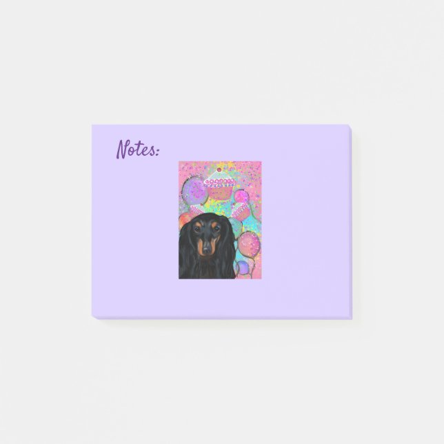 DACHSHUND     POST-IT BLOCK (Framsida)