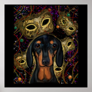 Dachshund poster