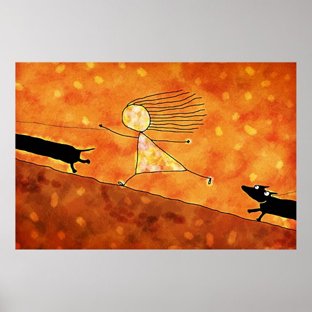 Dachshund Poster (Framsidan)