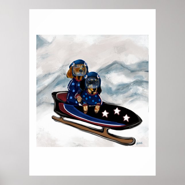 DACHSHUND  POSTER (Framsidan)