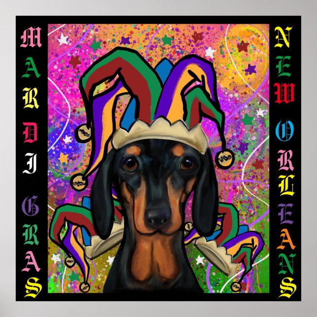 Dachshund Poster (Framsidan)