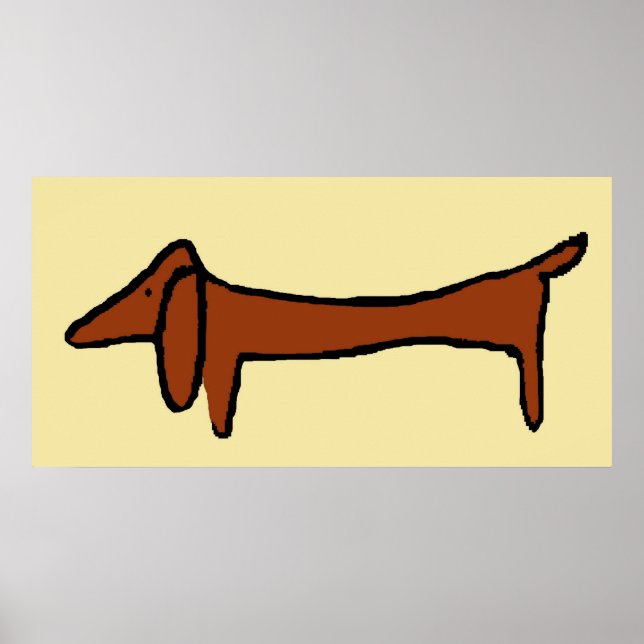Dachshund Poster (Framsidan)