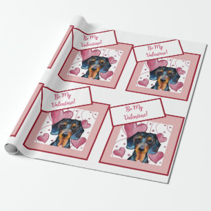 Dachshund presentpapper