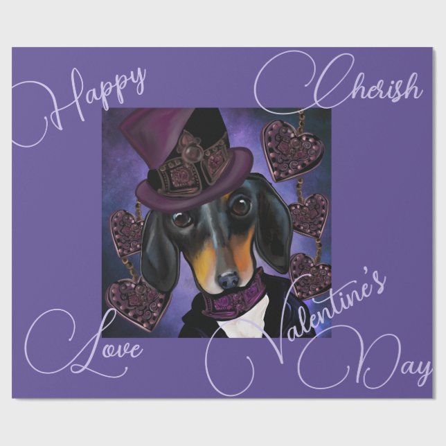 DACHSHUND PRESENTPAPPER (Platt)