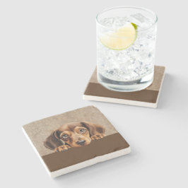 Dachshund Puppy Hund Pet Stenunderlägg