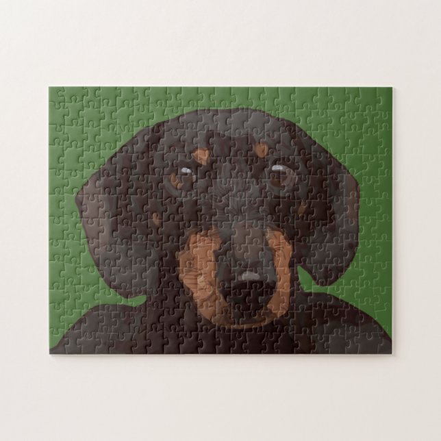 DACHSHUND PUSSEL (Horisontell)