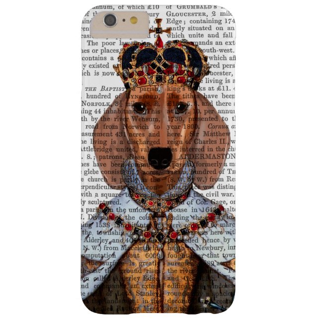 Dachshund Queen 2 Case-Mate iPhone Skal (Baksidan)
