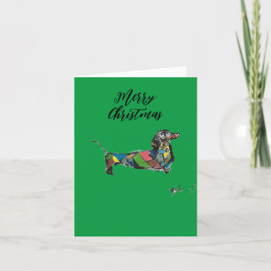 Dachshund R Helgkort