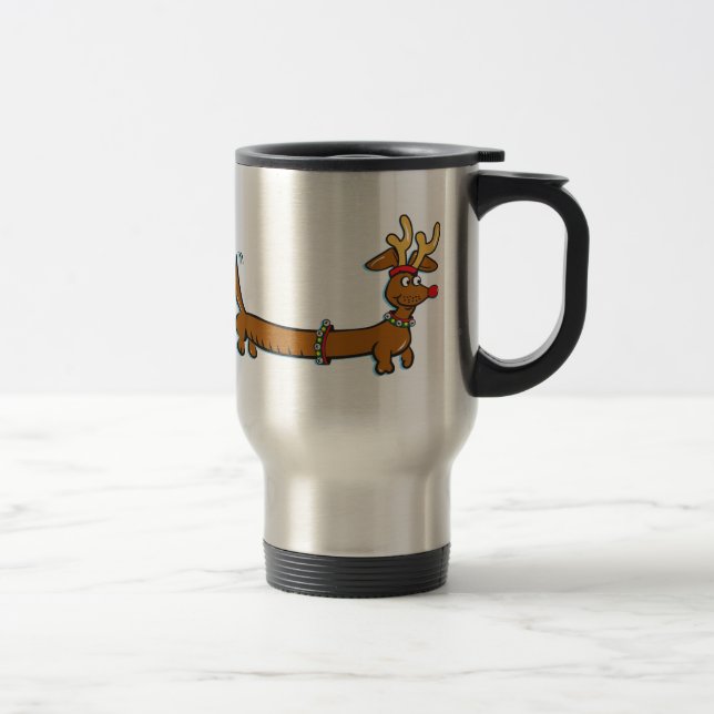 Dachshund Reindeer Resemugg (Höger)