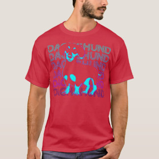 Dachshund Retro Gift T Shirt