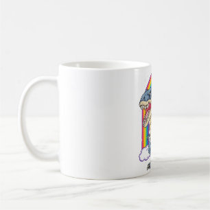 Dachshund Riding Dinosaur t Rex Gifts Boys Kids Me Kaffemugg