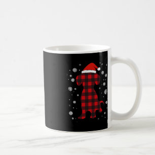 Dachshund Santa Hat Hund älskare jul Kaffemugg