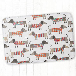 Dachshund Sause Hund Badrumsmatta