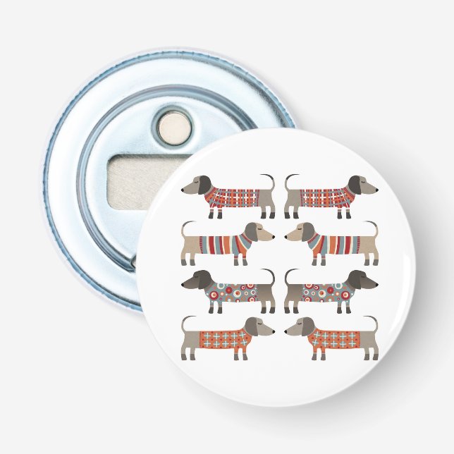 Dachshund Sause Hund Flasköppnare (Framsidan)