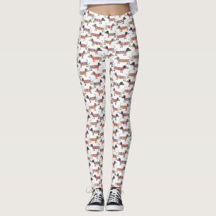 Dachshund Sause Hund Leggings