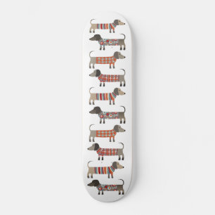 Dachshund Sause Hund Mini Skateboard Bräda 18,5 Cm