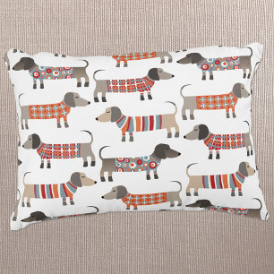 Dachshund Sause Hund Prydnadskudde