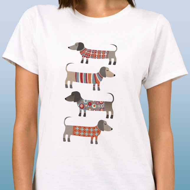 Dachshund Sause Hund T Shirt (Dachshund sausage or wiener dog fun t-shirt)