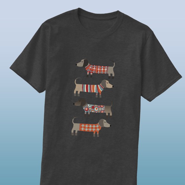 Dachshund Sause Hund T Shirt (Dachshund sausage dog unisex t-shirt)