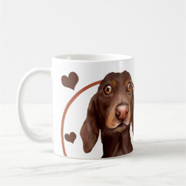 Dachshund Sause-Hund varje gång du gör något Kaffemugg