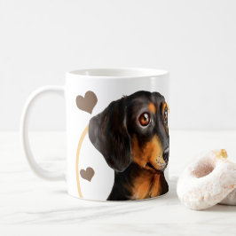 Dachshund Sause-Hund varje gång du gör något Kaffemugg