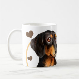 Dachshund Sause-Hund varje gång du gör något Kaffemugg