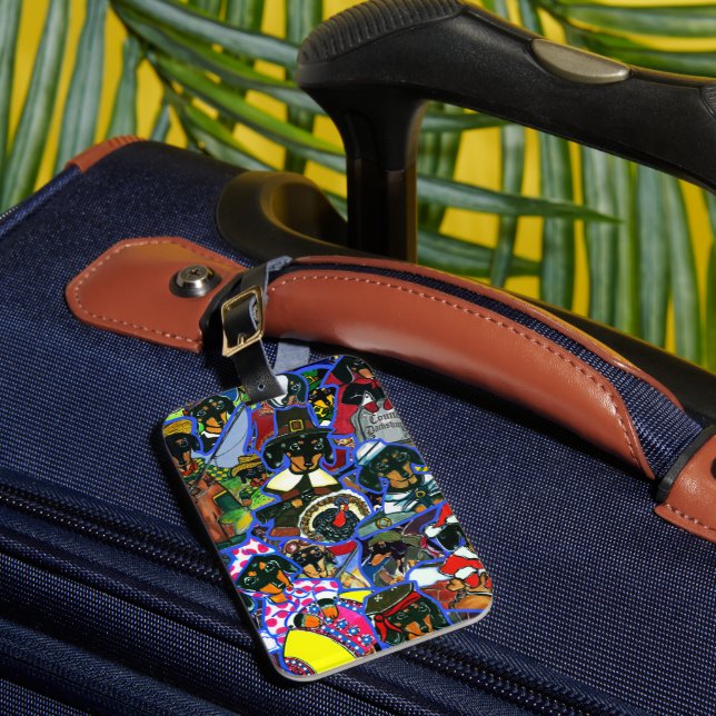 Dachshund-serier Bagagebricka (Framsida Insitu 1)