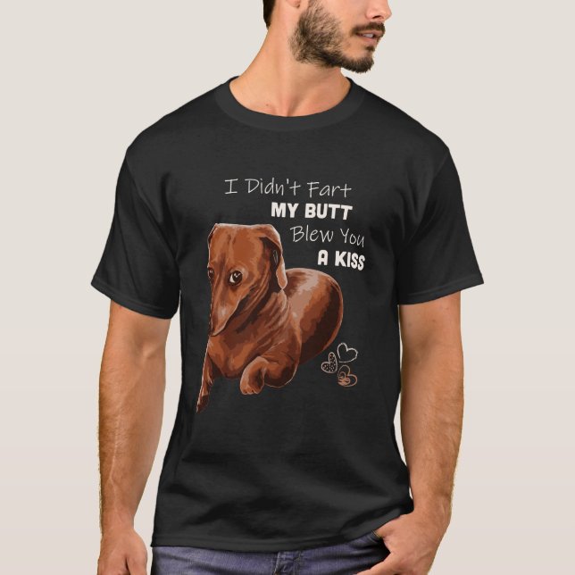Dachshund Shirt Dachshund Hund Funny Gift T (Framsida)